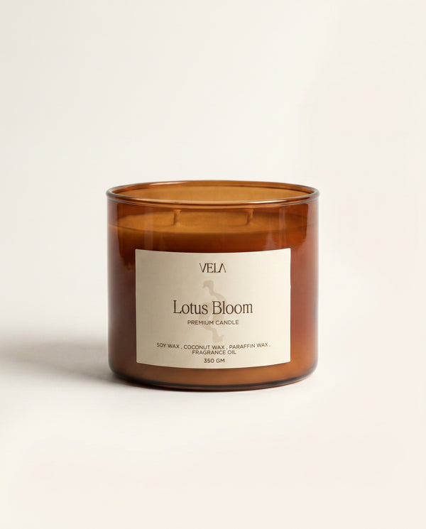 Lotus bloom Candle